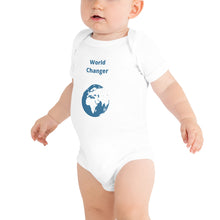 "World Changer" Baby short sleeve one piece (multiple colors)