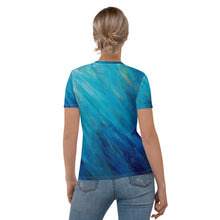Women's T-shirt derived from "Direction" painting
