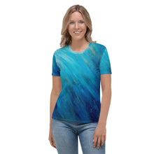 Women's T-shirt derived from "Direction" painting