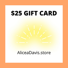 AliceaDavis.store gift card