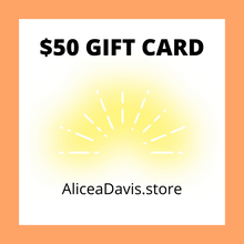 AliceaDavis.store gift card